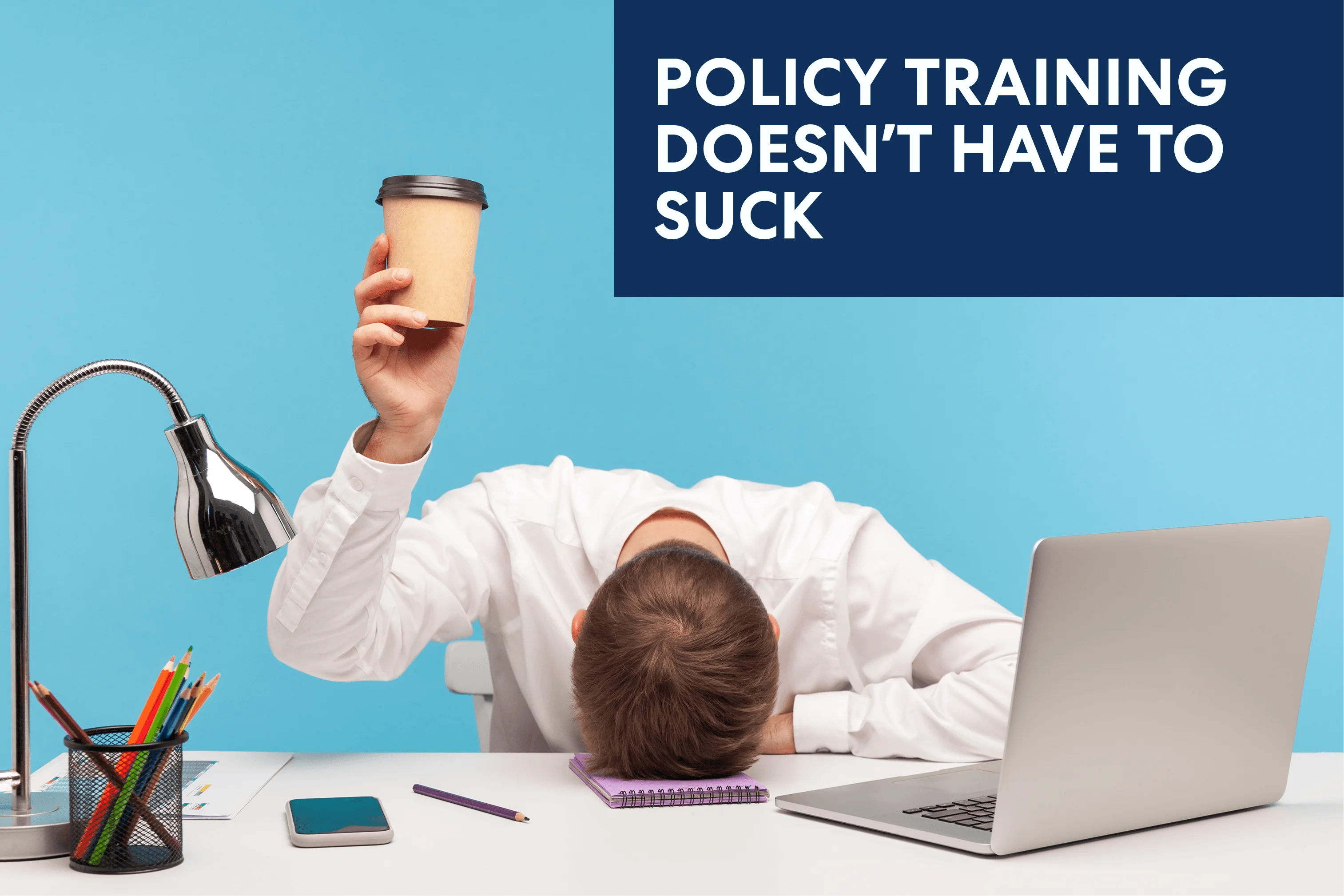 Illustration for making policy training more engaging.