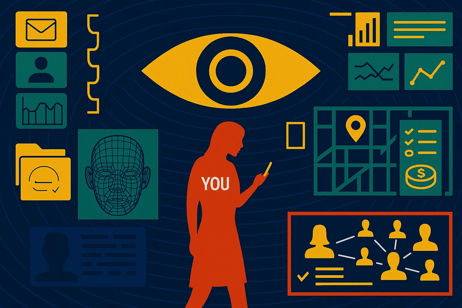 Hero image for No Warrant, No Problem: How Governments Are Building the Surveillance Super App.