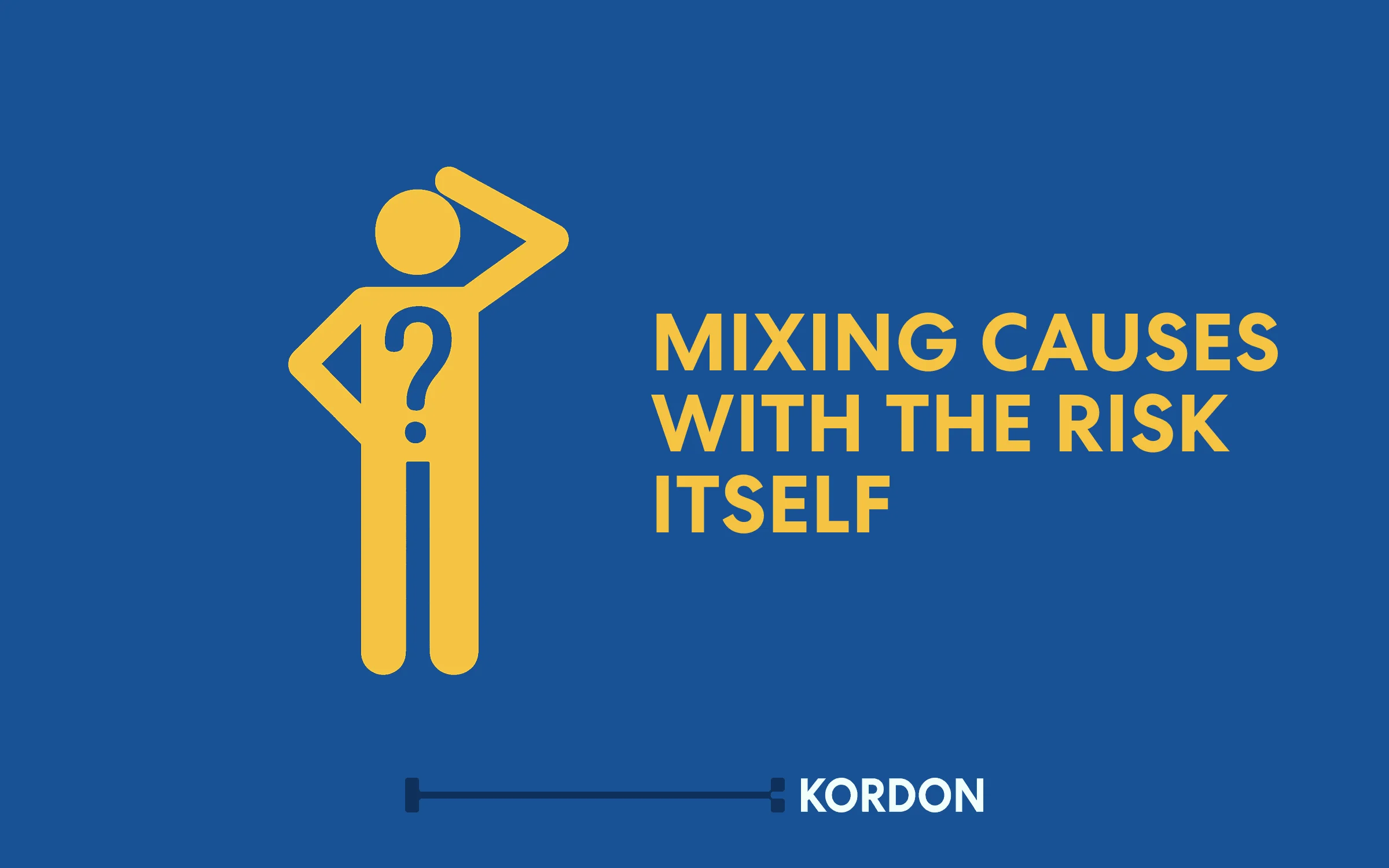 Illustration for an article about writing clearer risk statements.